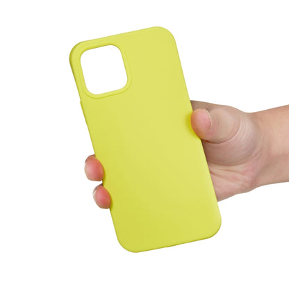 For iPhone 15 Pro Max Solid Color Silicone Phone Case(Lemon Yellow) - iPhone 15 Pro Max Cases by buy2fix | Online Shopping UK | buy2fix