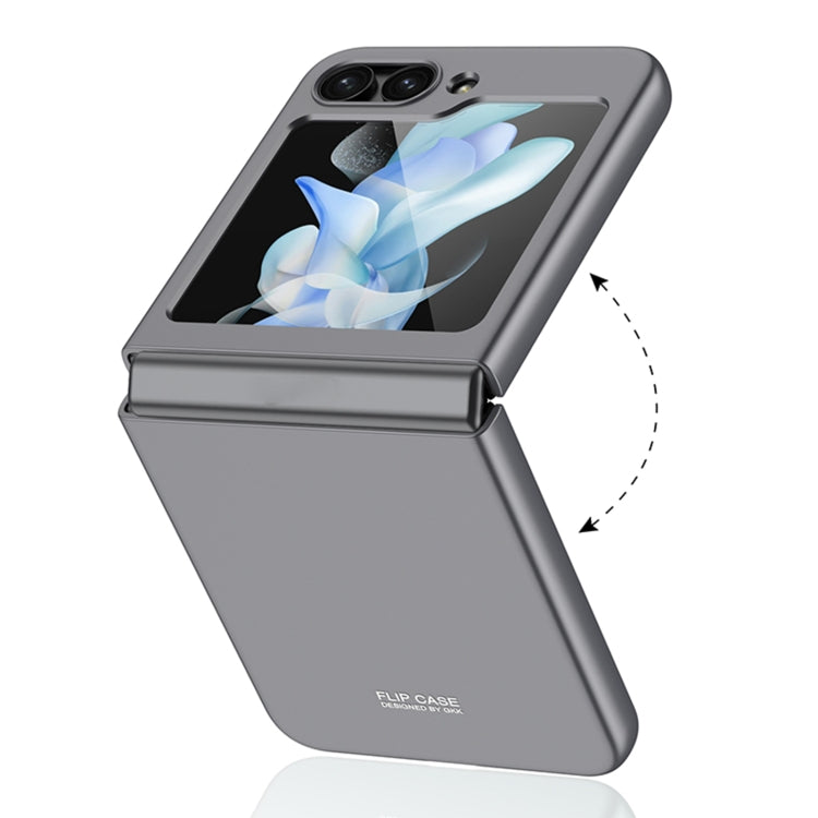 For Samsung Galaxy Z Flip5 GKK Ultra-thin Full Coverage Phone Case(White) - Galaxy Z Flip5 Cases by GKK | Online Shopping UK | buy2fix