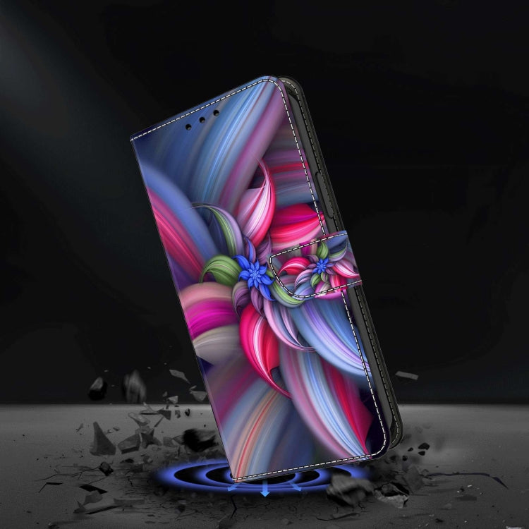 For Xiaomi Redmi 9A Crystal 3D Shockproof Protective Leather Phone Case(Colorful Flower) - Xiaomi Cases by buy2fix | Online Shopping UK | buy2fix