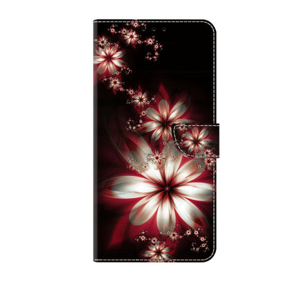 For Xiaomi Redmi Note 9 Crystal 3D Shockproof Protective Leather Phone Case(Fantastic Flower) - Xiaomi Cases by buy2fix | Online Shopping UK | buy2fix