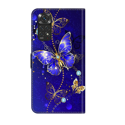 For Xiaomi Redmi Note 11 Global Crystal 3D Shockproof Protective Leather Phone Case(Diamond Butterfly) - Xiaomi Cases by buy2fix | Online Shopping UK | buy2fix