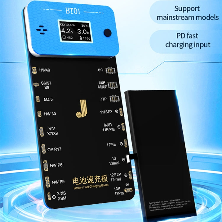 JCID BT01 Battery Fast Charging Board - Test Tools by JC | Online Shopping UK | buy2fix
