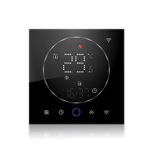 BHT-008GBLW 95-240V AC 16A Smart Home Electric Heating LED Thermostat With WiFi(Black) - Thermostat & Thermometer by buy2fix | Online Shopping UK | buy2fix