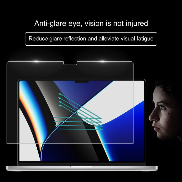 For MacBook Pro 16.2 inch A2485/A2780 25pcs 9H Laptop Screen Explosion-proof Tempered Glass Protective Film - Screen Protectors by buy2fix | Online Shopping UK | buy2fix