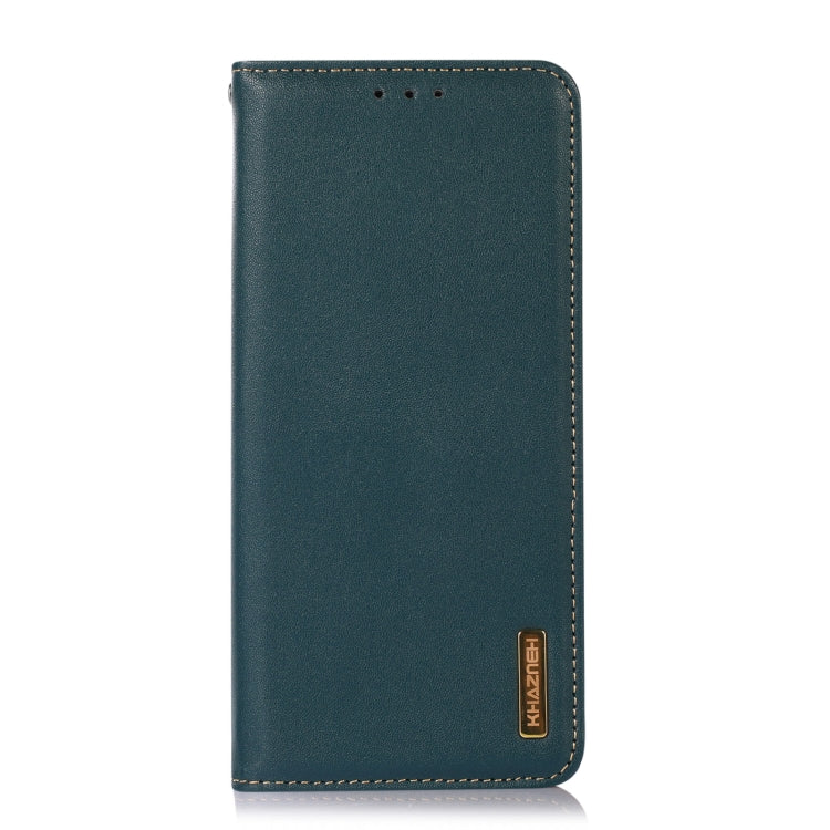 For Huawei Nova 11 Pro / 11 Ultra KHAZNEH Nappa Top Layer Cowhide Leather Phone Case(Green) - Huawei Cases by buy2fix | Online Shopping UK | buy2fix