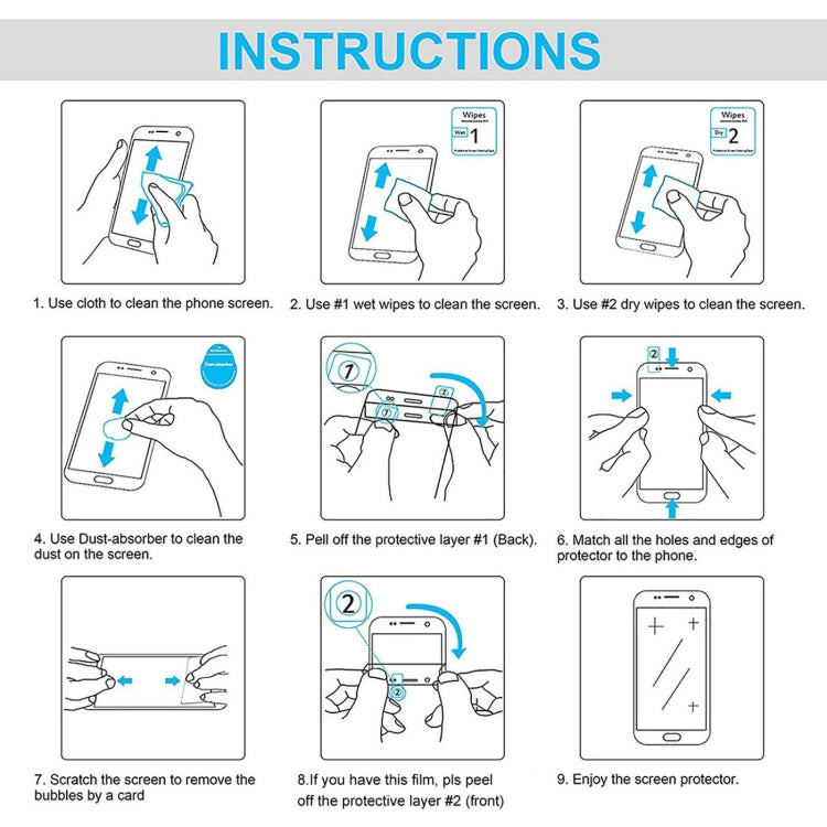 For Samsung Galaxy Tab S9 / Tab S9 FE 25pcs 9H 0.3mm Explosion-proof Tempered Glass Film - Tab S9 Tempered Glass by buy2fix | Online Shopping UK | buy2fix