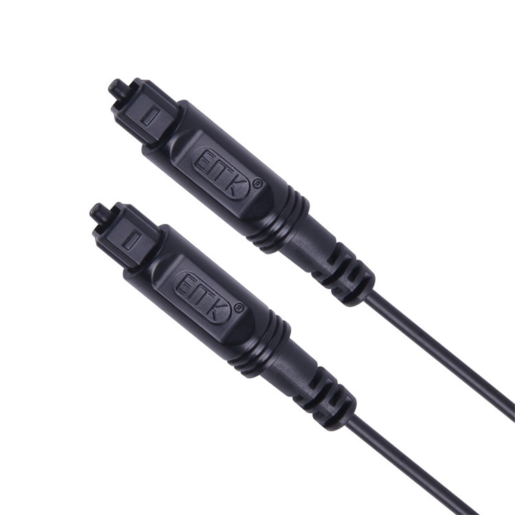 3m EMK OD2.2mm Digital Audio Optical Fiber Cable Plastic Speaker Balance Cable(Black) -  by EMK | Online Shopping UK | buy2fix