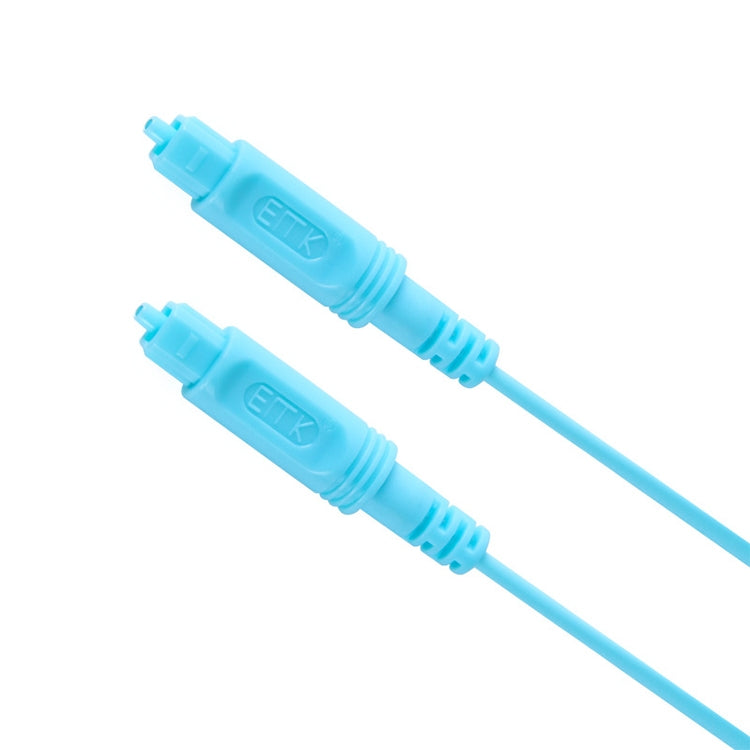 8m EMK OD2.2mm Digital Audio Optical Fiber Cable Plastic Speaker Balance Cable(Sky Blue) - Audio Optical Cables by EMK | Online Shopping UK | buy2fix