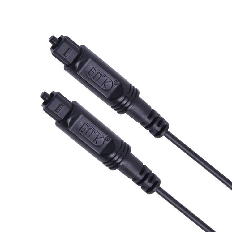 20m EMK OD2.2mm Digital Audio Optical Fiber Cable Plastic Speaker Balance Cable(Black) - Audio Optical Cables by EMK | Online Shopping UK | buy2fix