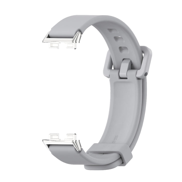 For Huawei Band 8 / 9 Mijobs Silicone Breathable Watch Band(Grey) - Watch Bands by MIJOBS | Online Shopping UK | buy2fix