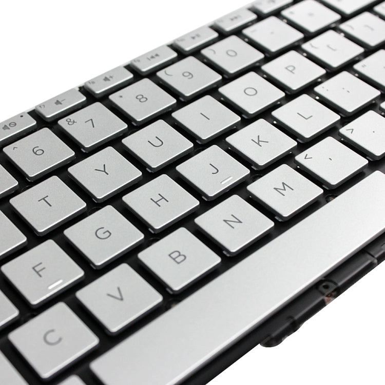 For HP Spectre 15-AP US Version Laptop Backlight Keyboard(Silver) - HP Spare Parts by buy2fix | Online Shopping UK | buy2fix