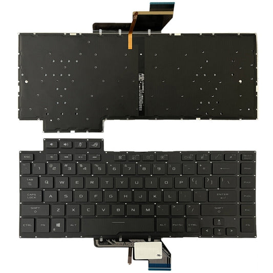 US Version Backlight Laptop Keyboard For Asus ROG GU502G GU502GV GU502GU(White Light) - Asus Spare Parts by buy2fix | Online Shopping UK | buy2fix