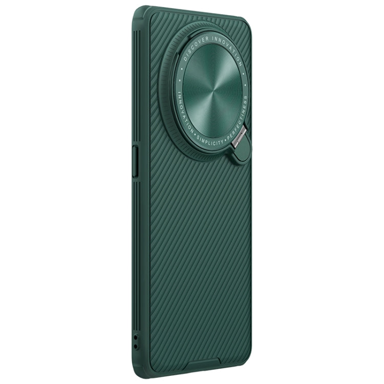 For OPPO Find X6 Pro NILLKIN Black Mirror Prop CD Texture Mirror Phone Case(Green) - OPPO Cases by NILLKIN | Online Shopping UK | buy2fix