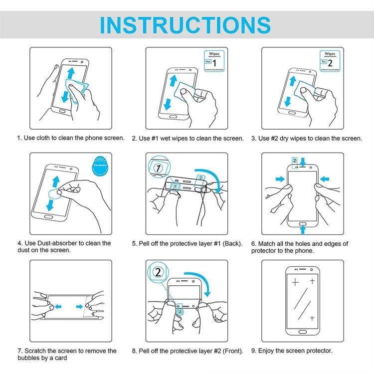 For Samsung Galaxy Tab S8 25pcs Full Screen HD PET Screen Protector - Tab S8 Tempered Glass by buy2fix | Online Shopping UK | buy2fix