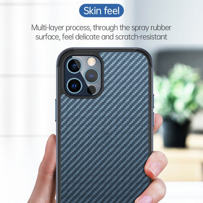 For iPhone 13 Pro SULADA Luxury 3D Carbon Fiber Textured Metal + TPU Frame Phone Case(Dark Green) - iPhone 13 Pro Cases by SULADA | Online Shopping UK | buy2fix