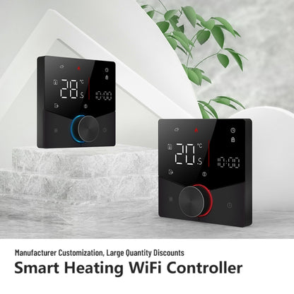 BHT-009GBLW Electric Heating WiFi Smart Home LED Thermostat(Black) - Thermostat & Thermometer by buy2fix | Online Shopping UK | buy2fix