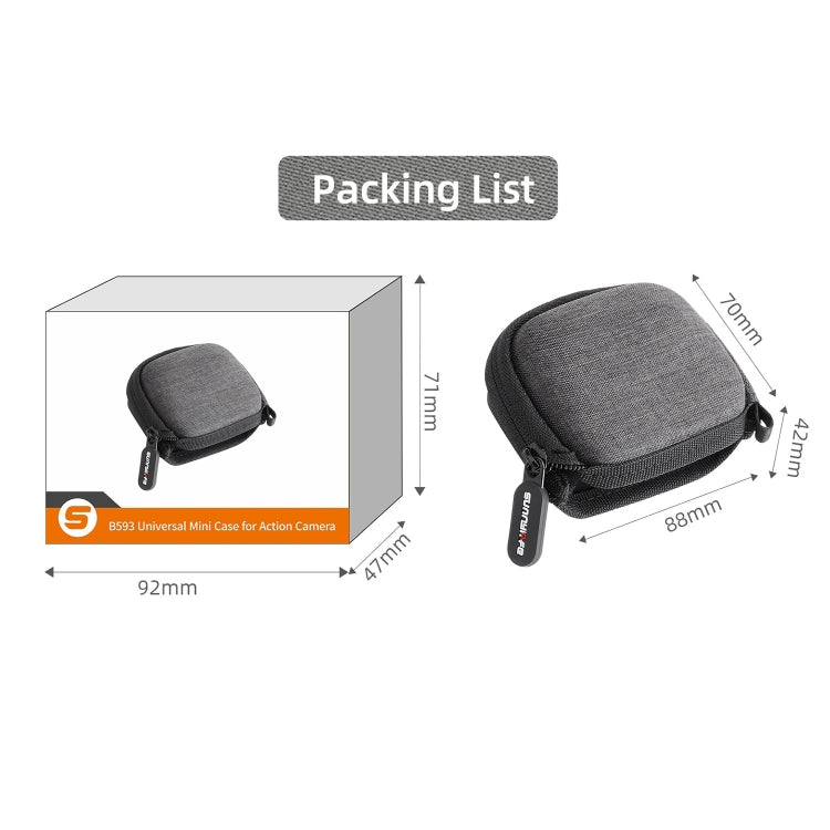 For Insta360 GO 3 / GO 3S Sunnylife Camera Body Portable Storage Box Case(Black) - Case & Bags by Sunnylife | Online Shopping UK | buy2fix