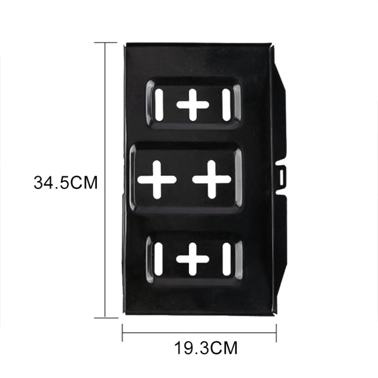 Car Universal Battery Bracket Adjustable Battery Fixed Holder + Base Tray, Size:34.5cm Base + 23cm Bracket - In Car by buy2fix | Online Shopping UK | buy2fix
