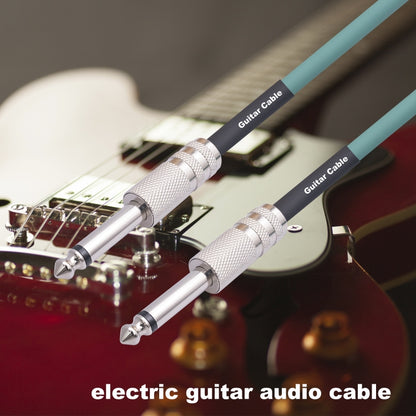 3045GR Mono 6.35mm Plug Male to Male Electric Guitar Audio Cable, Length:1.8m - Microphone Audio Cable & Connector by buy2fix | Online Shopping UK | buy2fix