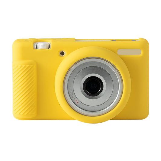 For Sony ZV-1F / ZV1 M2 Soft Silicone Protective Case(Yellow) - Protective Case by buy2fix | Online Shopping UK | buy2fix