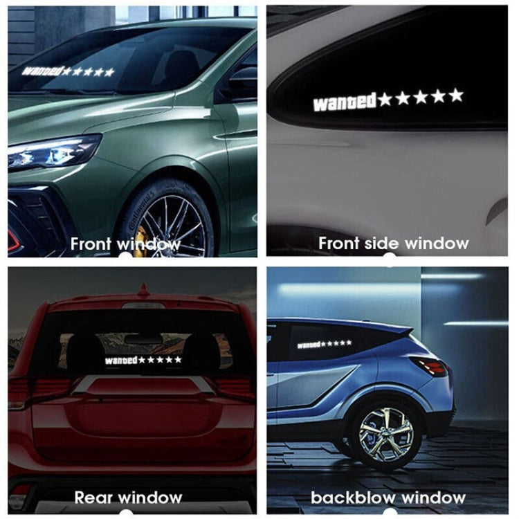 EL Luminous Car Stickers Cold Light Car Stickers Car Luminous Pattern Decoration(Night Runner) - Decorative Sticker by buy2fix | Online Shopping UK | buy2fix