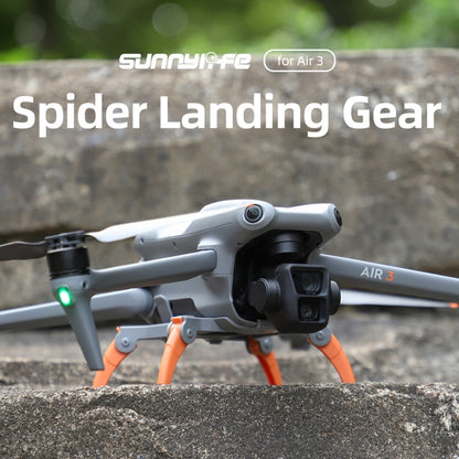 For DJI Air 3 Sunnylife LG664 Foldable Spider Landing Gear(Grey) - Landing Gear by Sunnylife | Online Shopping UK | buy2fix