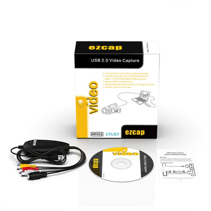 Ezcap 172 USB 2.0 Audio Video Grabber Capture Card Support Windows System - Video Capture Solutions by Ezcap | Online Shopping UK | buy2fix