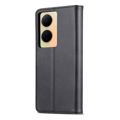 For vivo Y78+/Y78 5G Global/V29 Lite AZNS Skin Feel Calf Texture Flip Leather Phone Case(Black) - vivo Cases by AZNS | Online Shopping UK | buy2fix