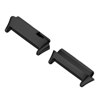 For Redmi Watch 3 Lite / Watch 3 Active 1 Pair Metal Watch Band Connector(Black) - For Xiaomi by buy2fix | Online Shopping UK | buy2fix