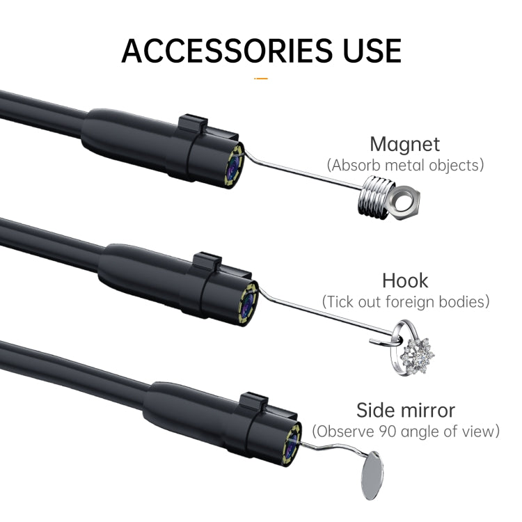 P200 5.5mm Front Lenses Integrated Industrial Pipeline Endoscope with 4.3 inch Screen, Spec:20m Tube -  by buy2fix | Online Shopping UK | buy2fix