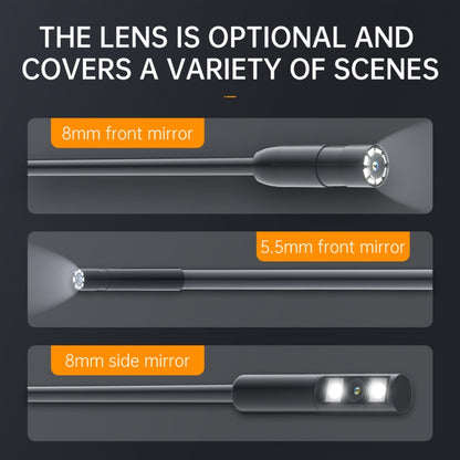 P200 8mm Front Lenses Integrated Industrial Pipeline Endoscope with 4.3 inch Screen, Spec:20m Tube -  by buy2fix | Online Shopping UK | buy2fix