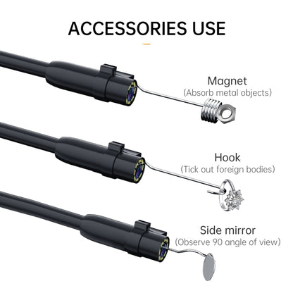 P200 8mm Side Lenses Integrated Industrial Pipeline Endoscope with 4.3 inch Screen, Spec:10m Tube -  by buy2fix | Online Shopping UK | buy2fix