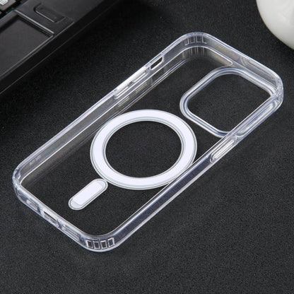 For iPhone 15 GEBEI MagSafe Magnetic Transparent Phone Case(Transparent) - iPhone 15 Cases by GEBEI | Online Shopping UK | buy2fix