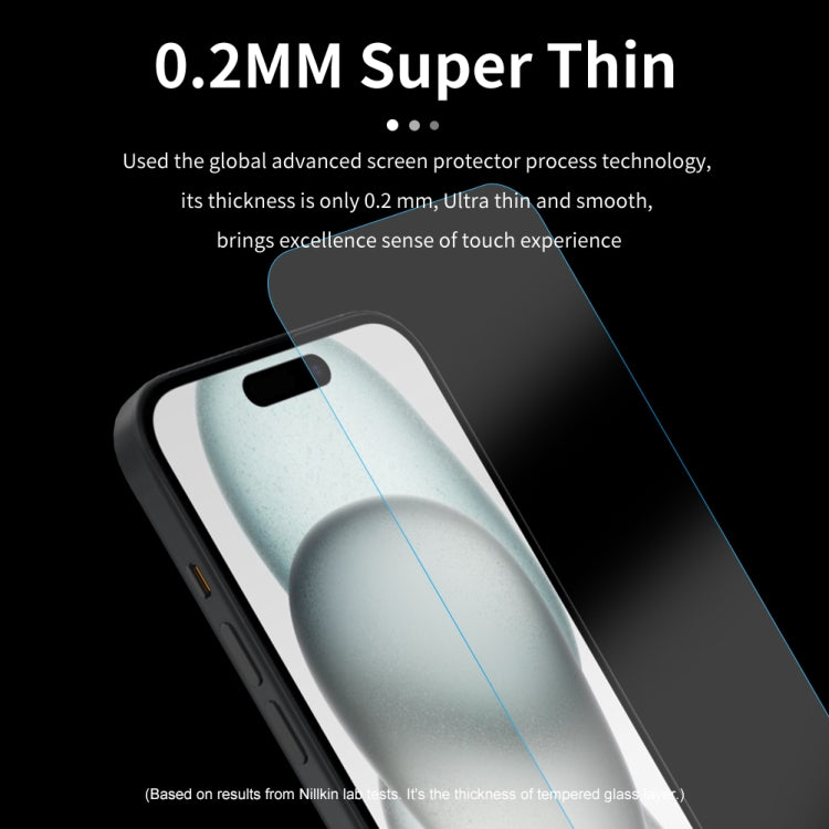 For iPhone 15 Plus NILLKIN H+Pro 0.2mm 9H Explosion-proof Tempered Glass Film - iPhone 15 Plus Tempered Glass by NILLKIN | Online Shopping UK | buy2fix