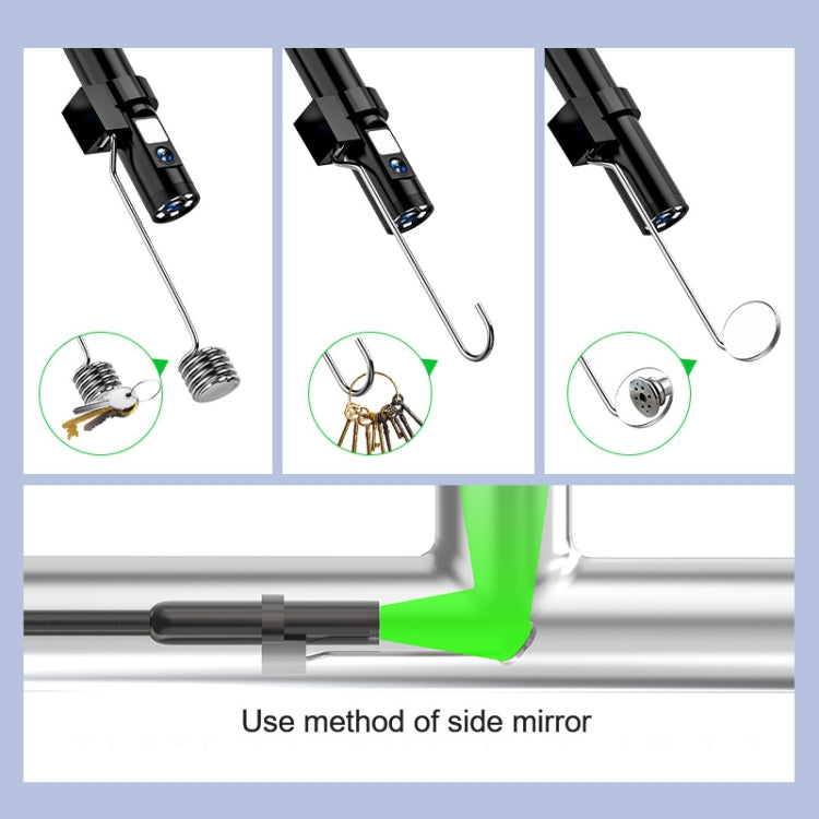 P005 8mm Single Lenses Industrial Pipeline Endoscope with 4.3 inch HD Screen, Spec:10m Tube -  by buy2fix | Online Shopping UK | buy2fix