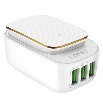 LDNIO A3305 3.4A 3 USB Interfaces Travel Charger Mobile Phone Charger, Support Touch LED Night Light, with Micro USB Data  Cable, EU Plug - USB Charger by LDNIO | Online Shopping UK | buy2fix