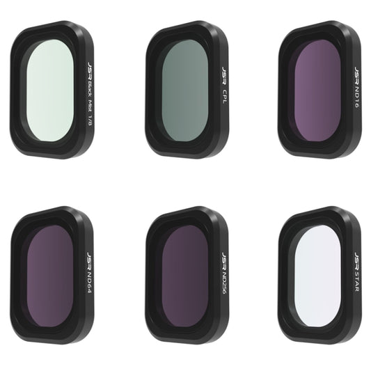 For DJI OSMO Pocket 3 JSR CB Series Camera Lens Filter, Filter:6 in 1 Beauty Black Mist - Lens Accessories by JSR | Online Shopping UK | buy2fix