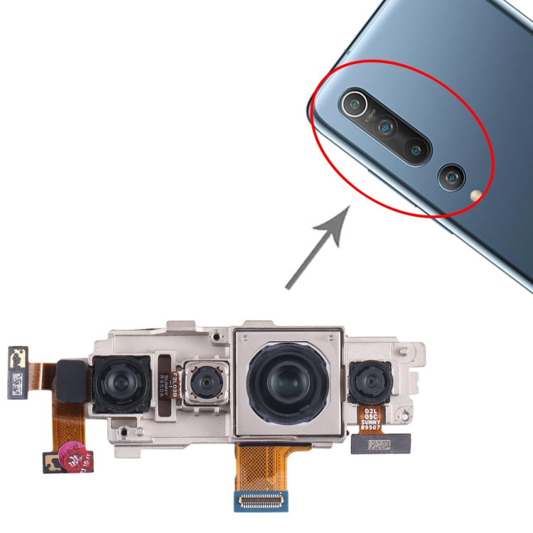 For Xiaomi Mi 10 Pro 5G Original Camera Set (Telephoto + Wide + Portrait + Main Camera) - Camera by buy2fix | Online Shopping UK | buy2fix