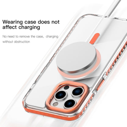 For iPhone 15 Pro Max Mutural Cushion Series MagSafe Magnetic Phone Case(Grey) - iPhone 15 Pro Max Cases by Mutural | Online Shopping UK | buy2fix