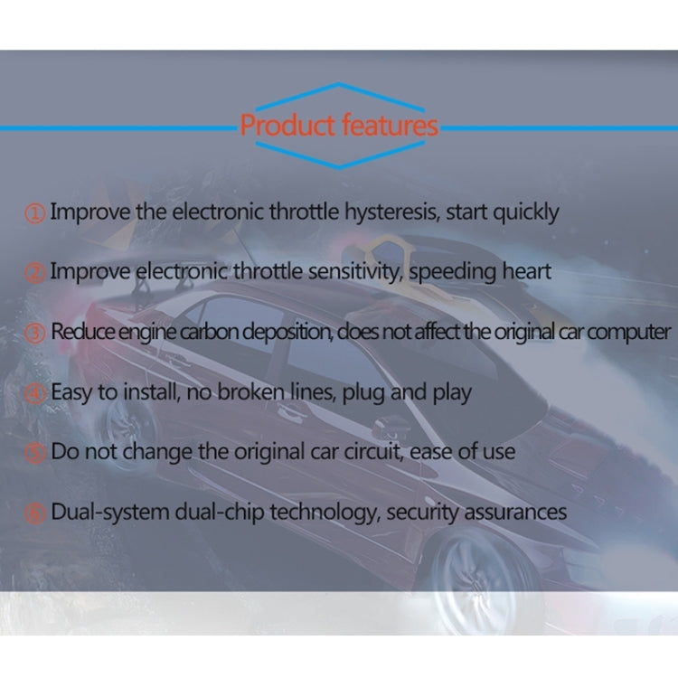 For Proton X70 TROS TS-6Drive Potent Booster Electronic Throttle Controller - Car Modification by TROS | Online Shopping UK | buy2fix