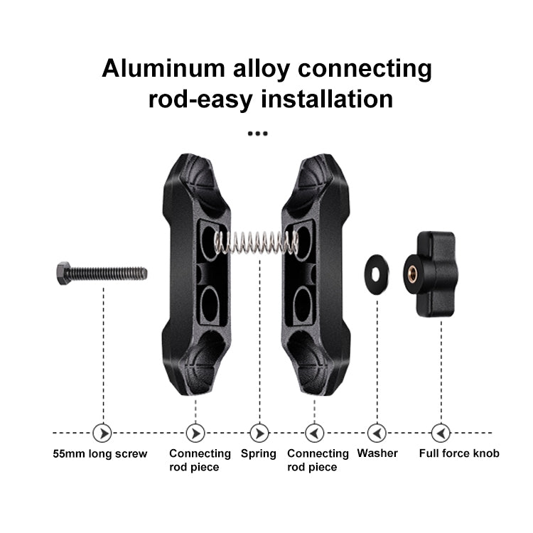 RUIGPRO Crab Clamp Action Camera Bracket 1/4 Ball Head Mount - Holder by RUIGPRO | Online Shopping UK | buy2fix