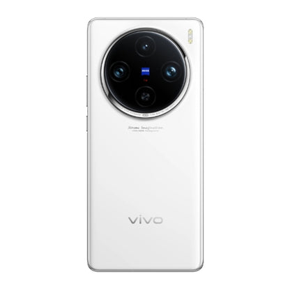 vivo X100 Pro, 16GB+256GB, Face ID / Fingerprint Identification, 6.78 inch Android 14 OriginOS 4 Dimensity 9300 Octa Core 3.25GHz, OTG, NFC, Network: 5G(White) - vivo by vivo | Online Shopping UK | buy2fix