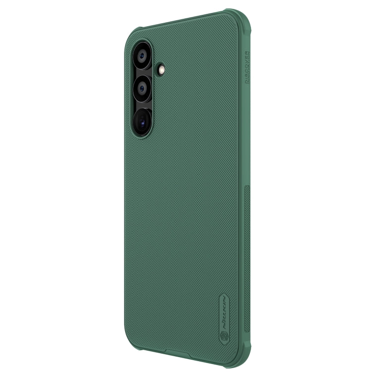 For Samsung Galaxy A55 NILLKIN Frosted Shield Pro PC + TPU Phone Case(Green) - Galaxy Phone Cases by NILLKIN | Online Shopping UK | buy2fix