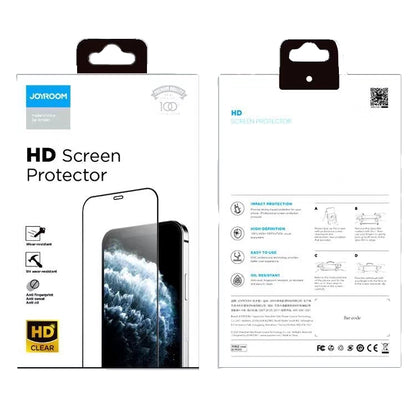 For iPhone 12 / 12 Pro JOYROOM Knight Series 2.5D Big Screen HD Tempered Glass Film - iPhone 12 / 12 Pro Tempered Glass by JOYROOM | Online Shopping UK | buy2fix