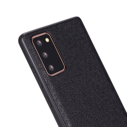 For Samsung Galaxy Note 20 GEBEI Full-coverage Shockproof Leather Protective Case(Black) - Galaxy Note20 Cases by GEBEI | Online Shopping UK | buy2fix