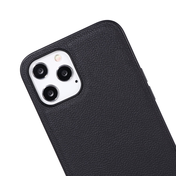 For iPhone 12 mini GEBEI Full-coverage Shockproof Leather Protective Case (Black) - iPhone 12 mini Cases by GEBEI | Online Shopping UK | buy2fix