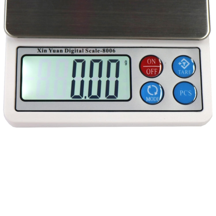 XY-8006 600g x 0.01g 2.2 inch LCD Professional Portable Digital Gold Jewellery Scale - Jewelry Scales by buy2fix | Online Shopping UK | buy2fix