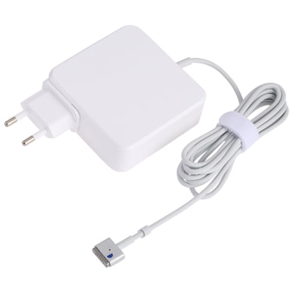 85W AC Power Adapter Portable Charger with 1.8m Charging Cable, EU Plug(White) - Apple Accessories by buy2fix | Online Shopping UK | buy2fix