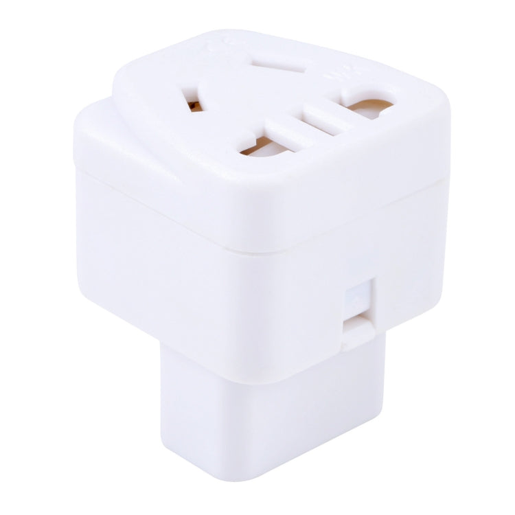 Portable Universal Five-hole WK to C13-C14 Plug Socket Power Adapter(White) - Consumer Electronics by buy2fix | Online Shopping UK | buy2fix