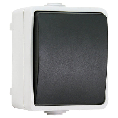 IP44 Waterproof Kitchen Bathroom Single Control Switch, EU Plug - Consumer Electronics by buy2fix | Online Shopping UK | buy2fix